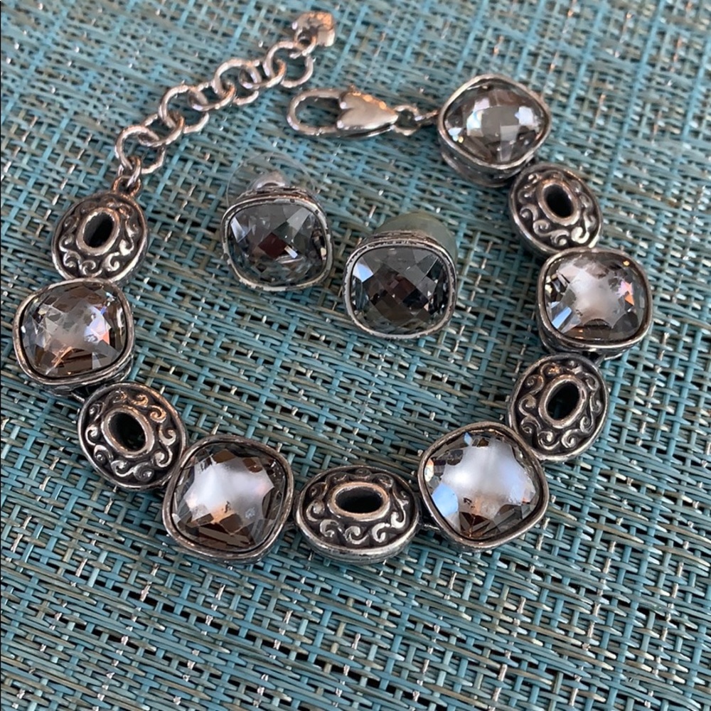 Brighton necklace, bracelet (2) and earring set